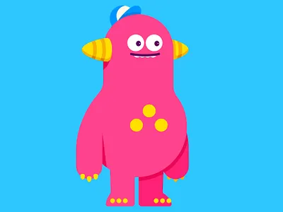 MONSTER character illustration monster vector