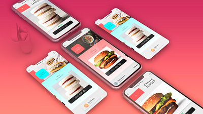 Hungry Business Application adobe xd app course app application design ecommerce website illustration art mobile app mobile app development mobile application mobile ui ui design ux design web app web application web design website