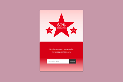 Pop UP popup promotions red ui ui design uidesign