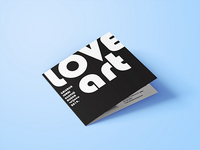 Love Art catalogue catalogue design print design tipography