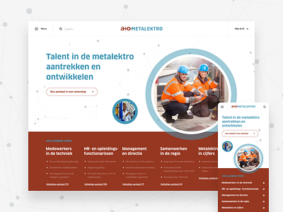 A+O Metalektro - web design design ui ux web design webdesign website wordpress