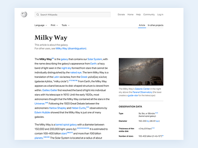 Wikipedia • Article redesign heuristic analysis information architecture ui usability ux web