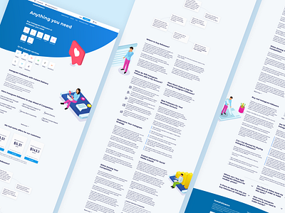 Main Page Website blue design figma flat illustrations isometric isometry landing page main main page mainpage minimal minimalistic typography ui ux web design website