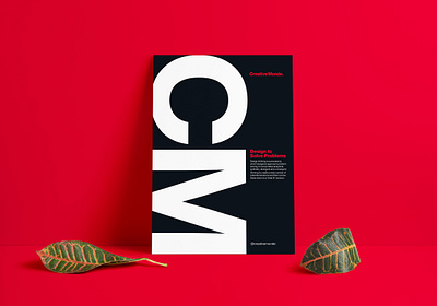 Creative Monde's Poster branding business branding creative creativity design design studio graphic design graphic designer helvetica illustration layout logo mark modern poster poster a day posters sanserif typface typography wordmark