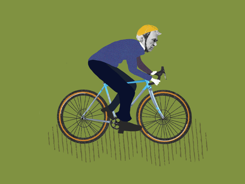 President's Day bicycle bicyclist gif presidents day