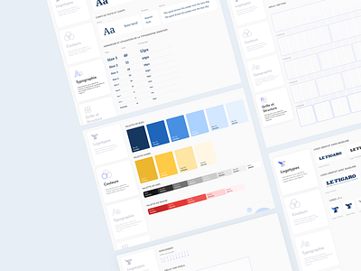 Figaro - Design System branding color palette component library design design system guidelines library product design type design typography ui components ui kit visual language visual system