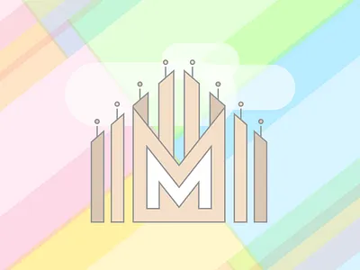 Milan - Cathedral cathedal city concept design flat illustration italy metropolitan milan icons milano