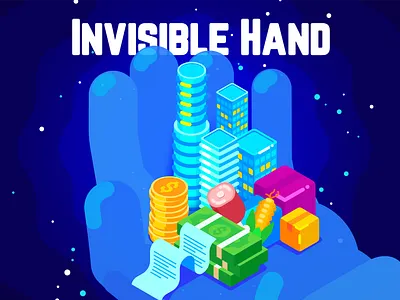 Invisible Hand artist character design economy illustration illustration art illustrator