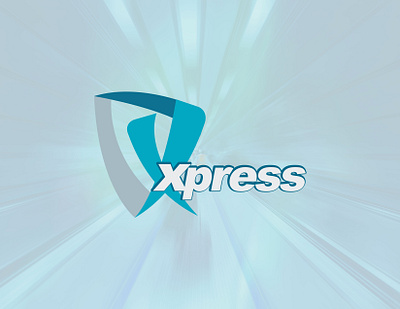 logotipo dxpress branding design logo vector