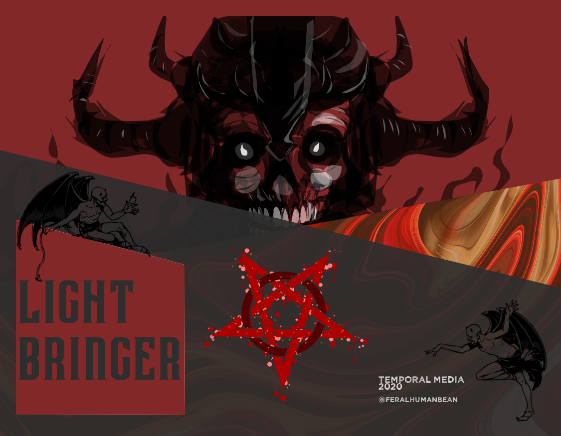 Light Bringer Brochure branding brochure design illustration illustrator print print design typography