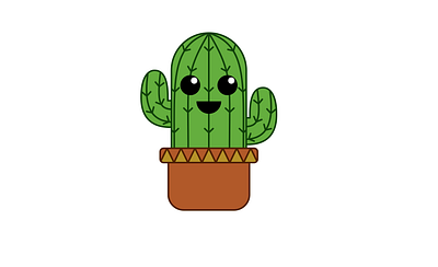 Prickly Hugs affinity designer cactus design graphic illustration illustration art