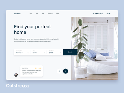 Real Estate Website- UX/UI-Web design-Graphic Design-Outstrip.ca design ui ux website website design website design and development website design company website designer wordpress design wordpress development