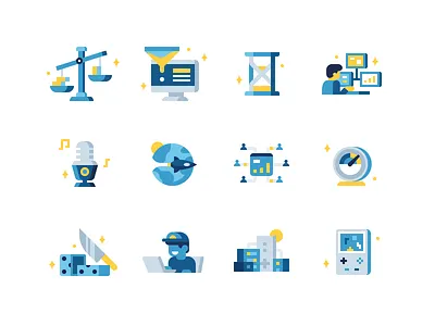 Game Analytics Icons analytics dice game gameboy laptop video game wii