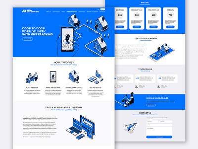 Flyer delivery website UI delivery deliveryweb design art ui uiux uiuxdesign uiuxdesigner webdesign webdesigner website website concept websites xd xd design