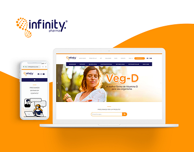 Infinity Pharma® Website website design