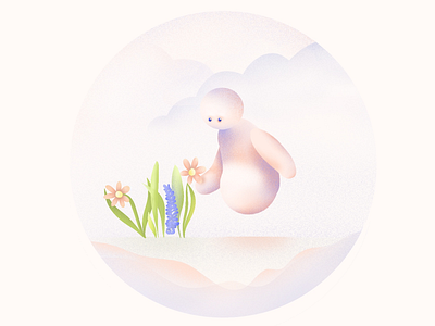 Little Friend art digital drawing illustration procreate