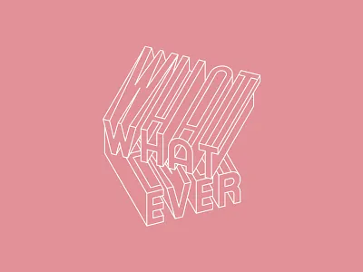 WHATEVER – 3D Vector Alphabet abc alphabet branding editiorialdesign graphicdesign illustration lettering line art perspective title typeface typographic design typography vector vector font vectorillustration