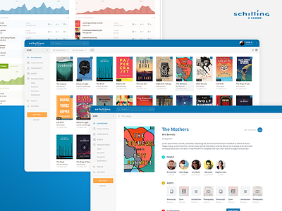 Schilling Cloud app design interaction minimal product design saas ui ux visual design web