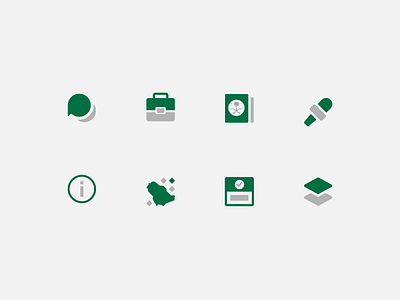 Ministry of Housing | Website Nav menu icons design filled icon icons set illustraion riyadh saudi saudi arabia ui ux