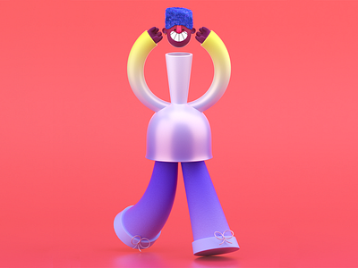 This is Eric. 3d 3d design c4d character character design cinema4d cute design illustration minimal octane