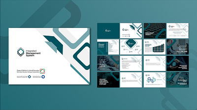 Integrated Management System - Brochure a5 brochure abudhabi art direction brochure corporate brochure corporate design design minimal brochure