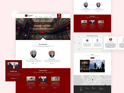 Law website design design dribbble dubaidesigner flatdesign latestdesign typography ui uidesign ux website design