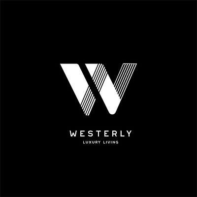 Westerly Logo brand identity branding branding design design logo logo design vector