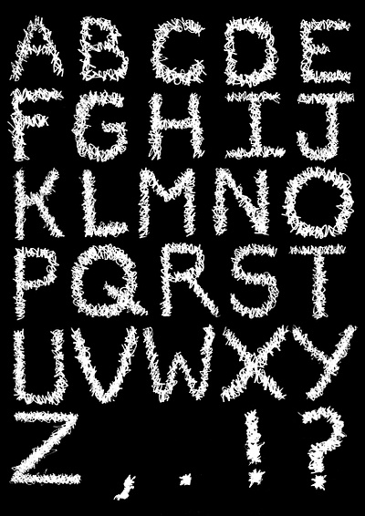 Stressed black and white design mental health scratch stress type