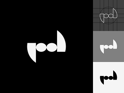 pd logo (poleznodesigno) black and white branding clean design express design flat geometric geometry graphic design identity logo logo design logodesign logopron logotype mark minimal minimalism monochrome vector