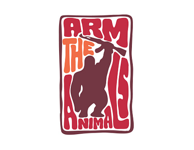 Arm the Animals animals arm art clientwork custom lettering design hand drawn handlettering illustration jerryokolo lettering logo logo designer logotype logotype designer procreate typography