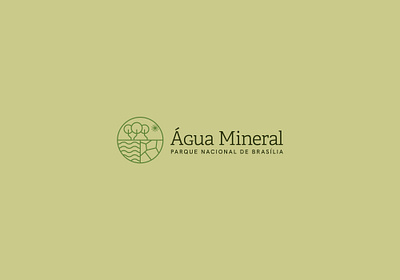 Água Mineral - Parque Nacional de Brasília brand brand identity branding branding design brasilia design logo logo design park proposal visual identity