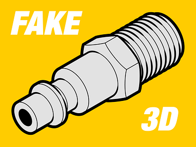 Fake 3D (isometric notes 2) 3d adobe illustrator device engineering fake 3d how to instructional illustration instructions isometric notes tech technical drawing technical illustration tips tool tutorial vector graphics