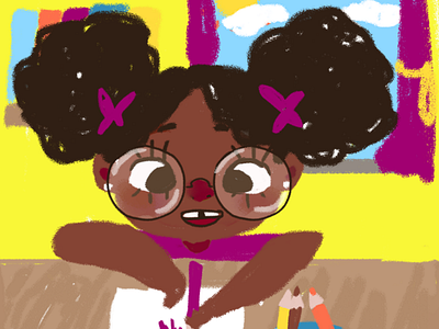 Ana Curiosa childrensbookillustration kidlit kidsillustration redraw
