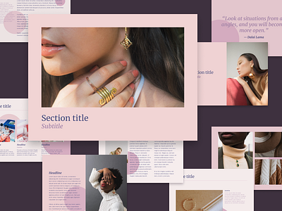 005. Figma presentation template fashion figma figma community figma design freebie grid material design presentation presentation design presentation template slide slides slideshow style template typography