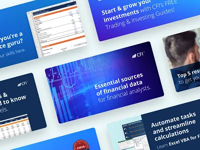 Social Media Banner Ads ads advertising banners figma finance linkedin posts social media