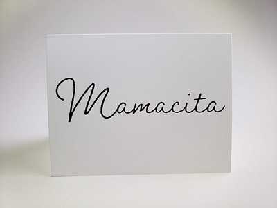 Mamacita greeting card mothers day