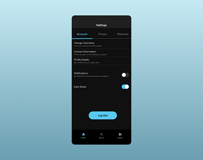 Settings dailyui design ios ios app design mobile settings settings page settings ui ui ui design ux ux design uxdesign