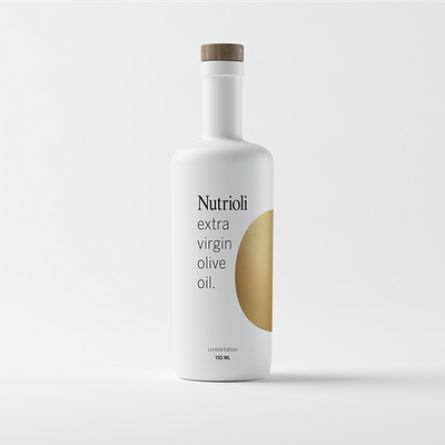 Nutrioli bottledesign minimalpackage minimalpackaging nutrioli oliveoil oliveoildesign