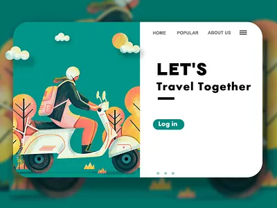 Let's travel together art illustration illustration art