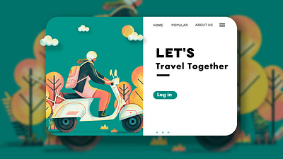 Let's travel together art illustration illustration art