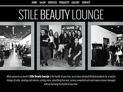 STILE BEAUTY LOUNGE diseño diseño web