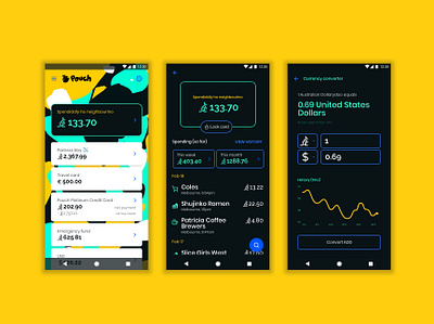 Pouch Australian Neobank android aos australia banking dollarydoo finance fintech neobank