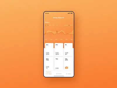 Lifetracker app design ui ux