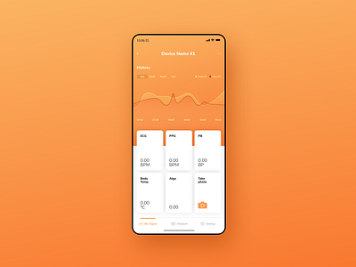 Lifetracker app design ui ux