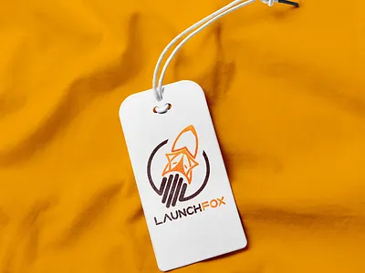 Launch Fox - Logo Concept adobe illustrator adobe photoshop branding logo logomark mockup design