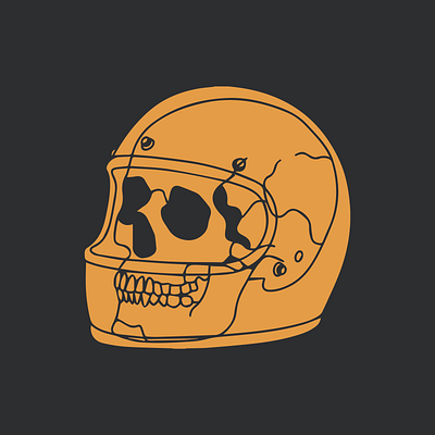 Life's Tough Club design drawing illustration logo skull tattoo vector