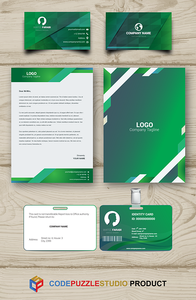 Company Identity Mockup bussines card company branding graphicdesign illustrator mockup