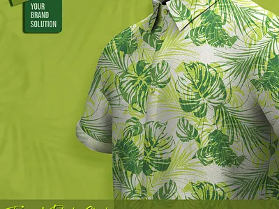 Tropical Shirt Concept & Graphic Design clothing brand clothing design fashion design graphic design illustration pattern design printing design seamless pattern shirt design summer fashion textile design tropical design