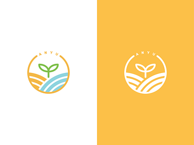 Chinese Medicine Clinic Logo design growth illustrator leaf logo