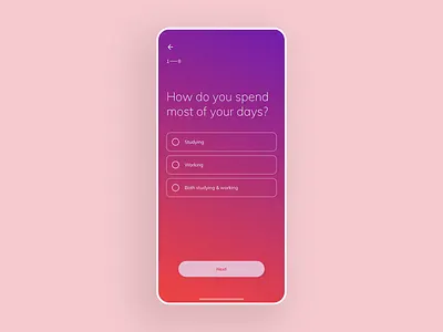 Roommate Finder app cluj design feed finder gradient interaction personality preferences quiz roomie roommate roommates social ui young youth